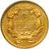 Reverse thumbnail for 1870 US 3 $ minted in Philadelphia