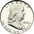 Obverse thumbnail for 1962 US 50 ct. minted in Philadelphia