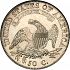 Reverse thumbnail for 1809 US 50 ct. minted in Philadelphia