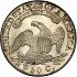 Reverse thumbnail for 1824 US 50 ct. minted in Philadelphia