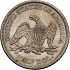Reverse thumbnail for 1864 US 50 ct. minted in Philadelphia