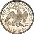 Reverse thumbnail for 1867 US 50 ct. minted in Philadelphia