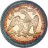 Reverse thumbnail for 1870 US 50 ct. minted in Philadelphia