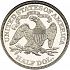 Reverse thumbnail for 1872 US 50 ct. minted in Philadelphia