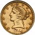 Obverse thumbnail for 1855S US 5 $