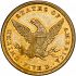Reverse thumbnail for 1840 US 5 $ minted in Philadelphia