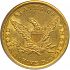 Reverse thumbnail for 1841 US 5 $ minted in Philadelphia
