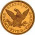 Reverse thumbnail for 1846 US 5 $ minted in Philadelphia