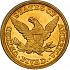 Reverse thumbnail for 1847 US 5 $ minted in Philadelphia