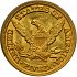 Reverse thumbnail for 1851 US 5 $ minted in Dahlonega