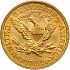 Reverse thumbnail for 1881 US 5 $ minted in Philadelphia