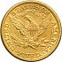 Reverse thumbnail for 1883 US 5 $ minted in Philadelphia